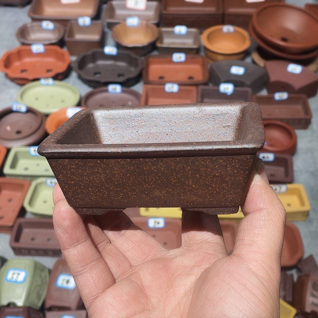 紫砂紫砂小盆9*6.5*3