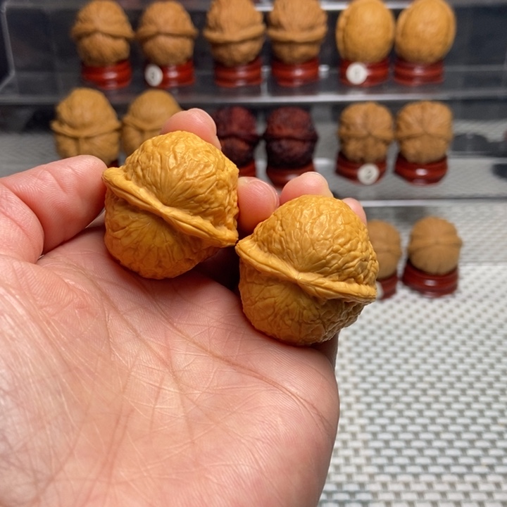 文玩核桃把件1太阳系元宝