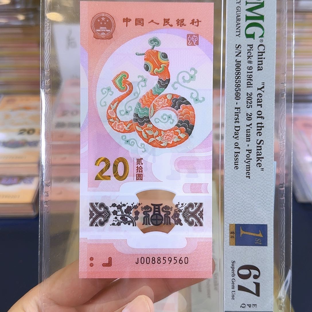 塑料蛇钞008859560单张