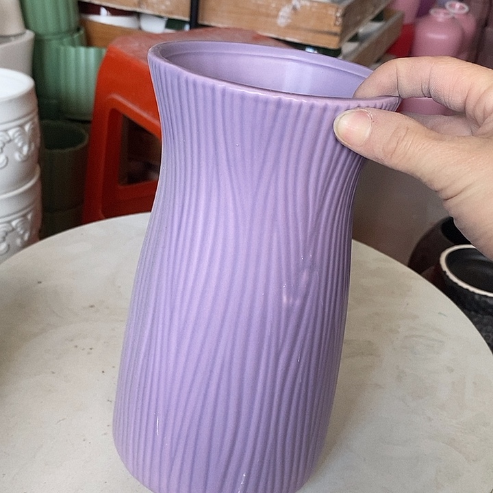 陶盆有孔 瑕疵针孔漏釉介意勿拍外口 12外高22