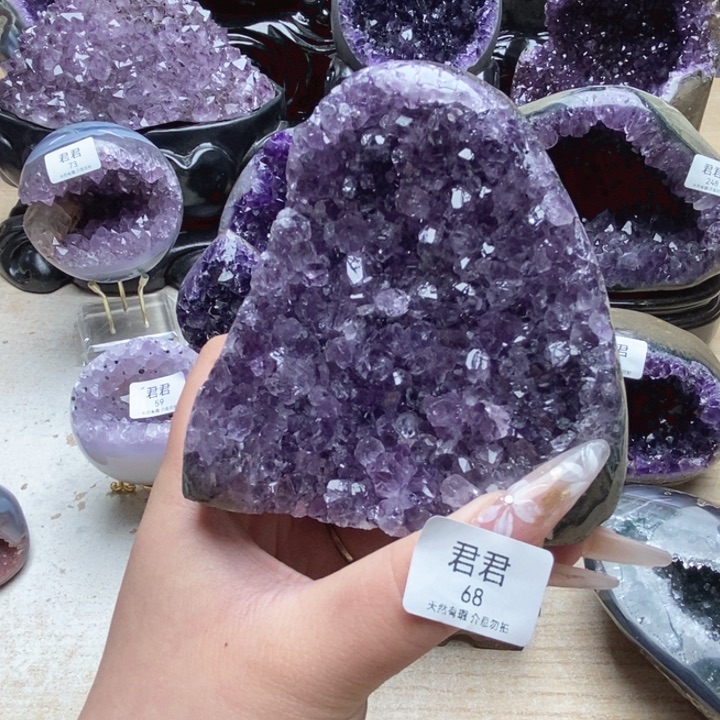 未镶嵌紫晶大型摆件（非配饰）