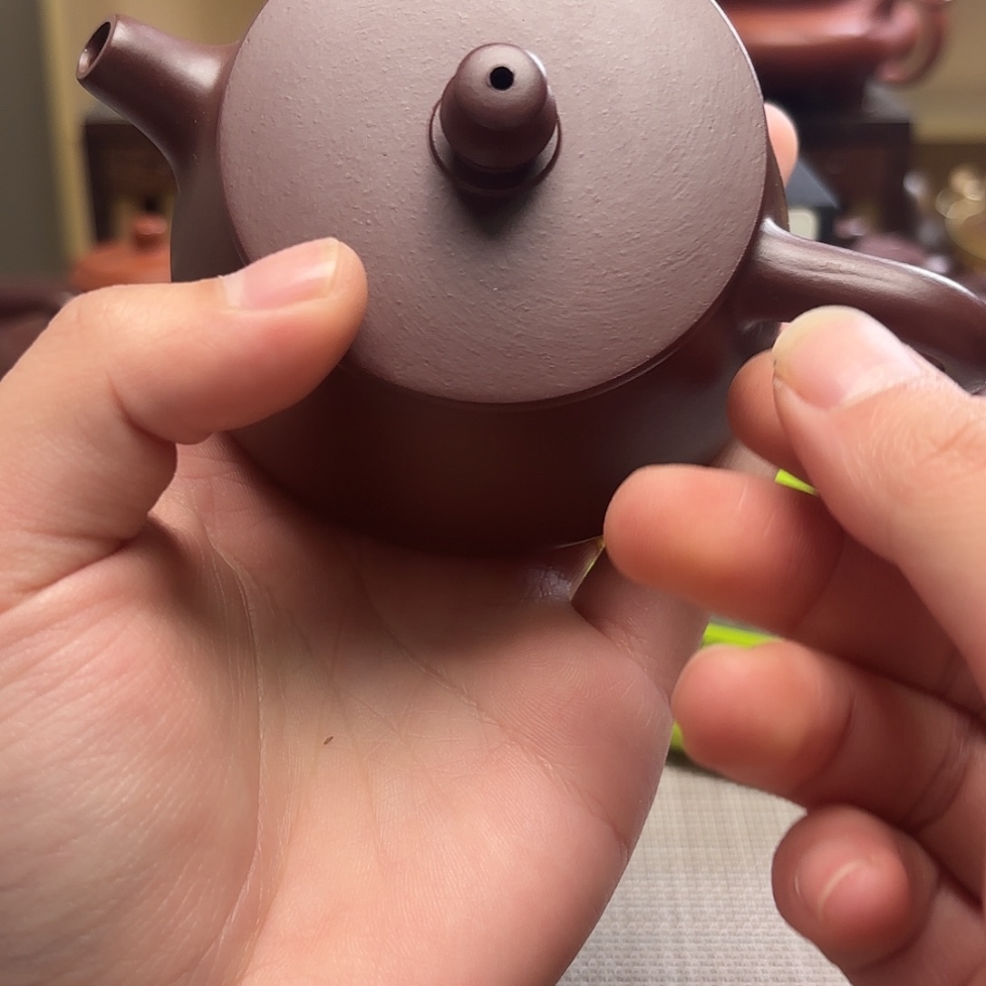 紫砂茶壶咖**肉微瑕处理