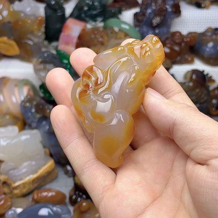 玛瑙/玉髓饰品未镶嵌