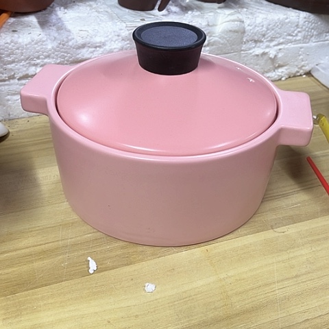 微瑕，明火，口径20，高度8变形针孔拖釉，1.8L