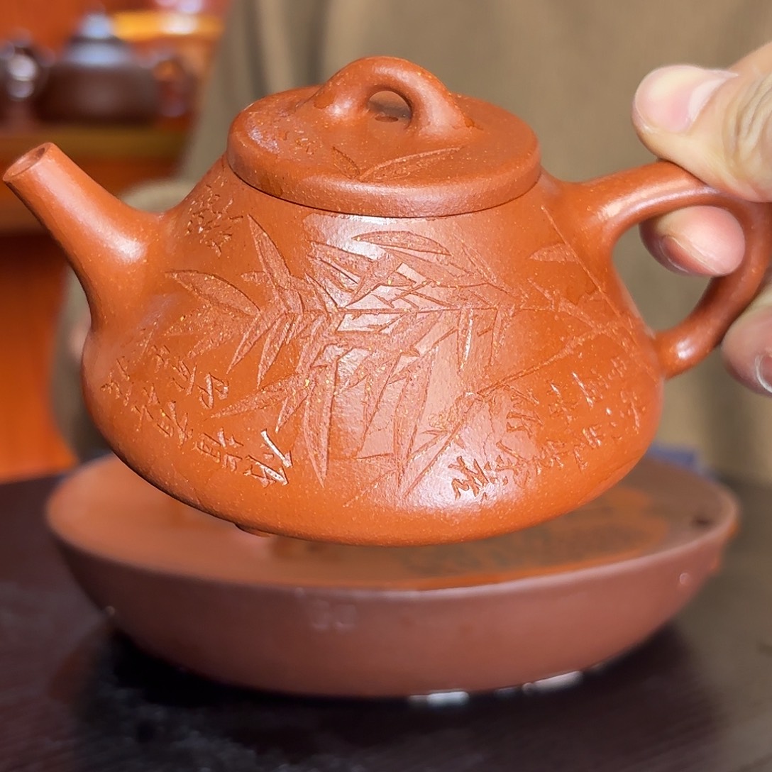 紫砂茶壶一壶李紫砂