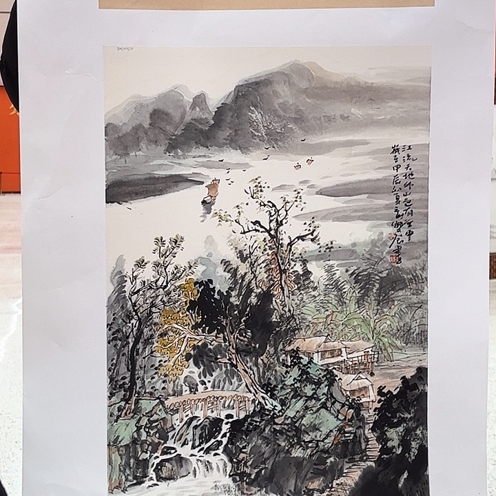 国画莫双发老师去伪存真原作