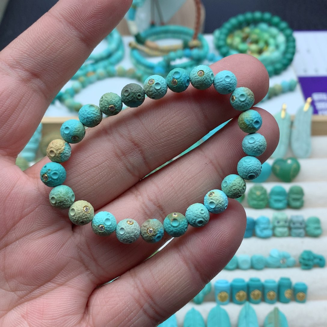 【闪购商品】绿松石珠宝奇石未镶嵌