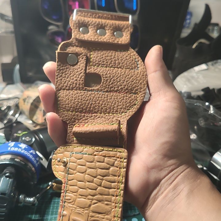 软牛皮腕带舒服极了