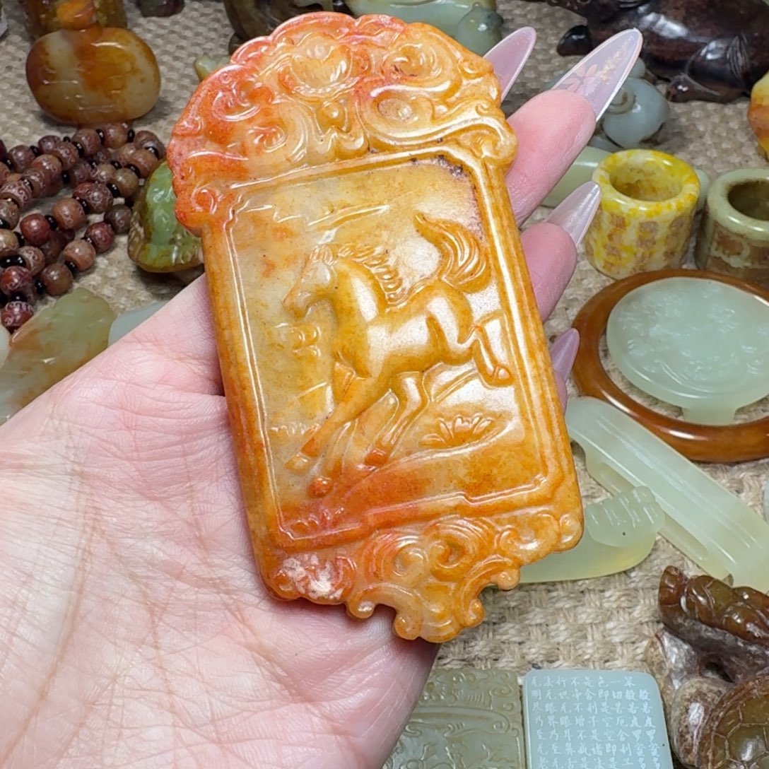 白玉菩提吊坠挂件