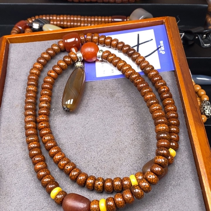 星月菩提吊坠云**处星月