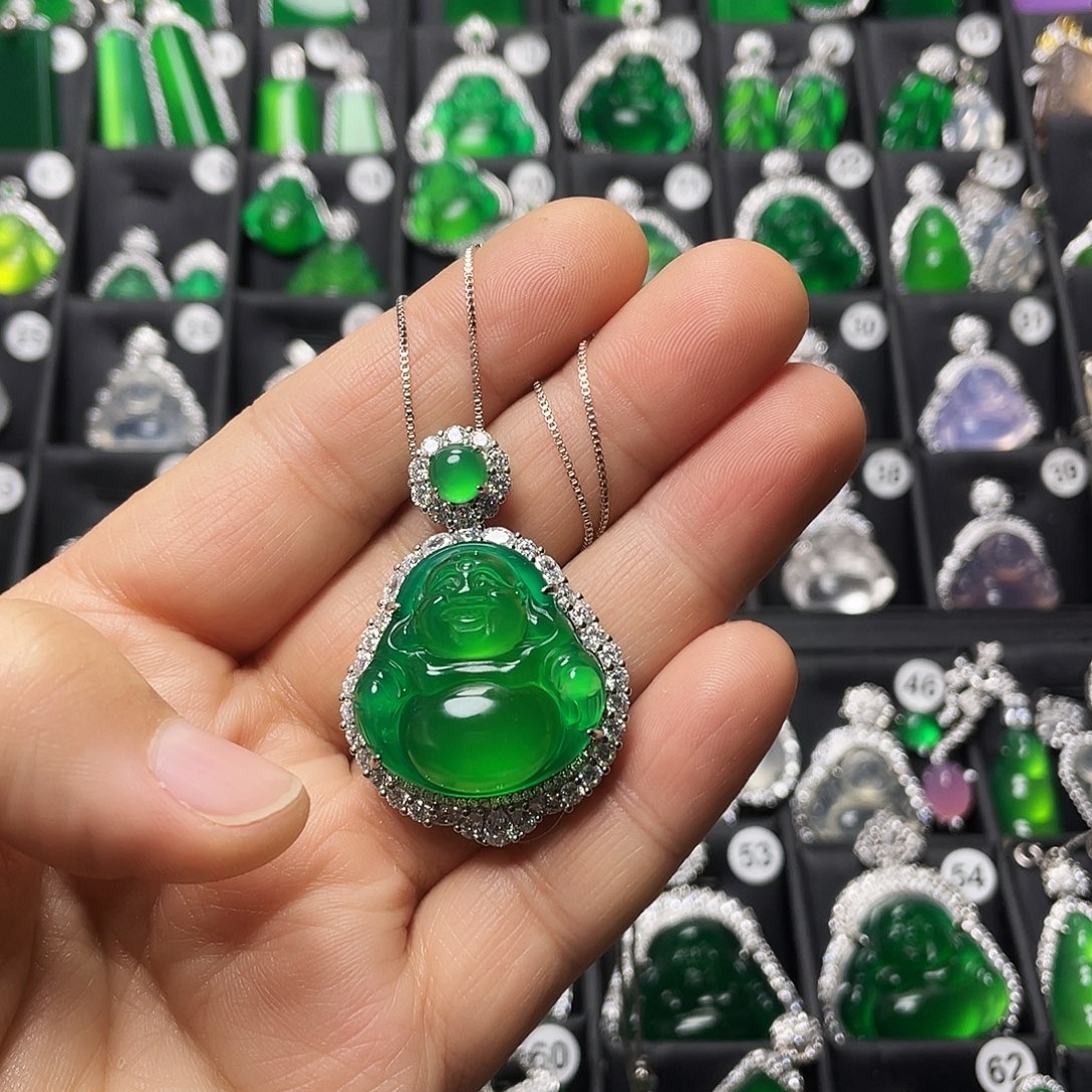 玛瑙/玉髓合金颈饰