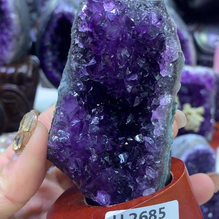 紫晶1未镶嵌2685紫水晶