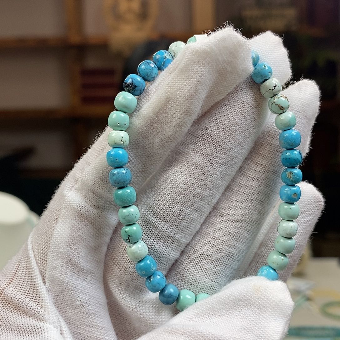 绿松石A2老型单圈卡5+未镶嵌