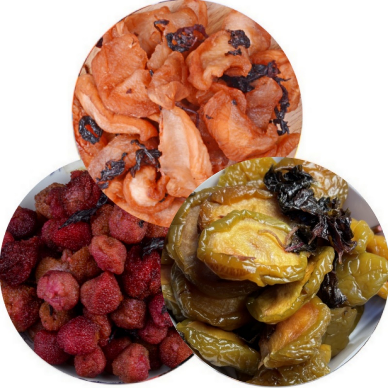 套餐：紫苏杨梅干248克+紫苏李子220克+紫苏桃肉220克