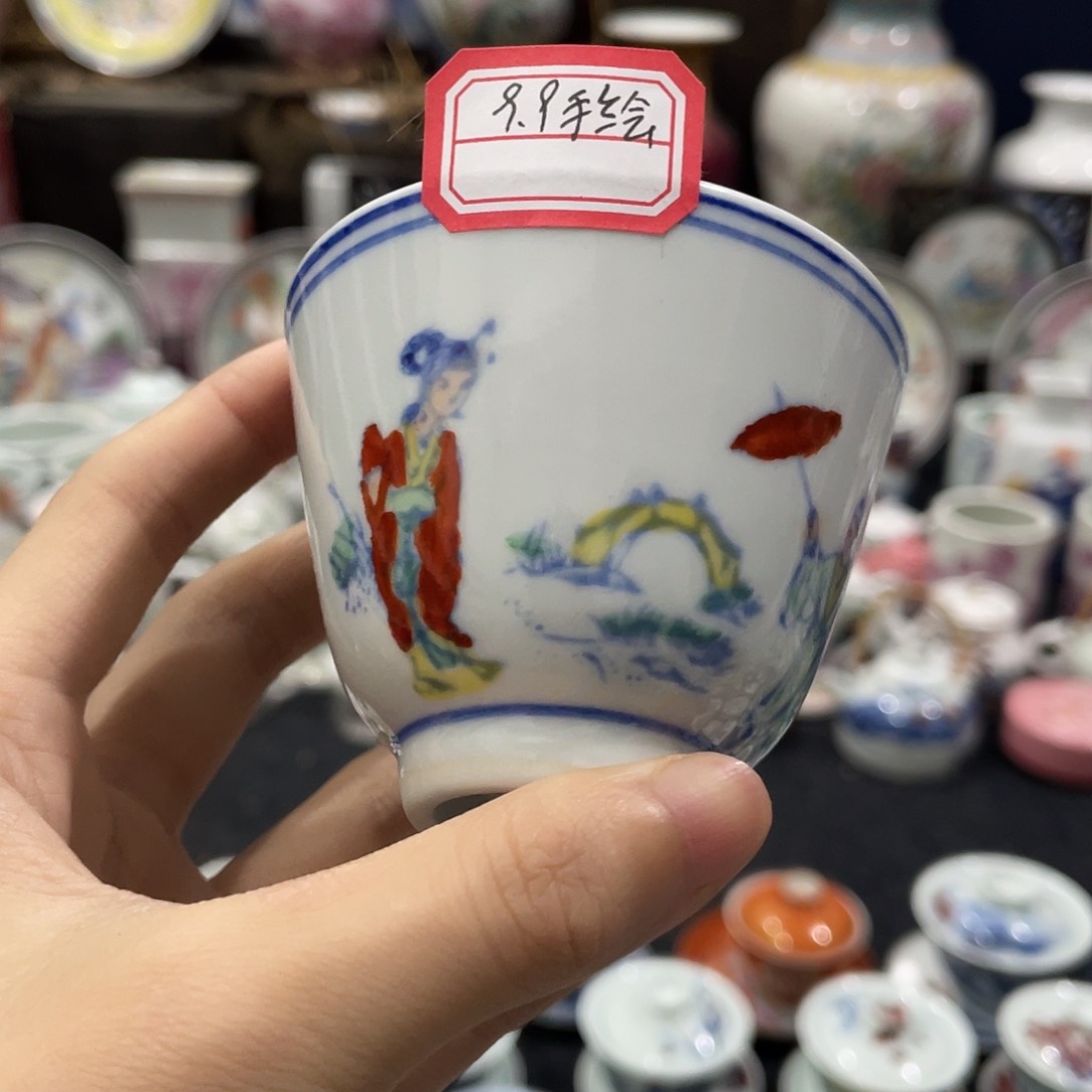 瓷片景德镇陶瓷手绘茶具