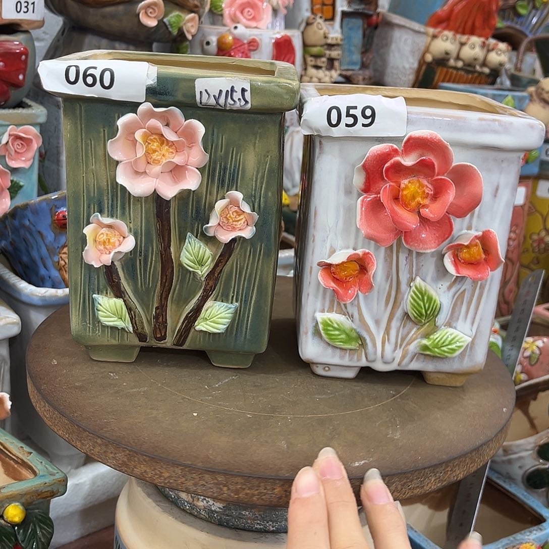 粗陶多肉花盆花盆