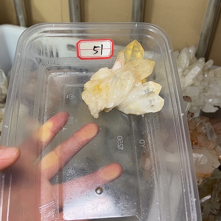 用***1未镶嵌水晶珠宝半成品