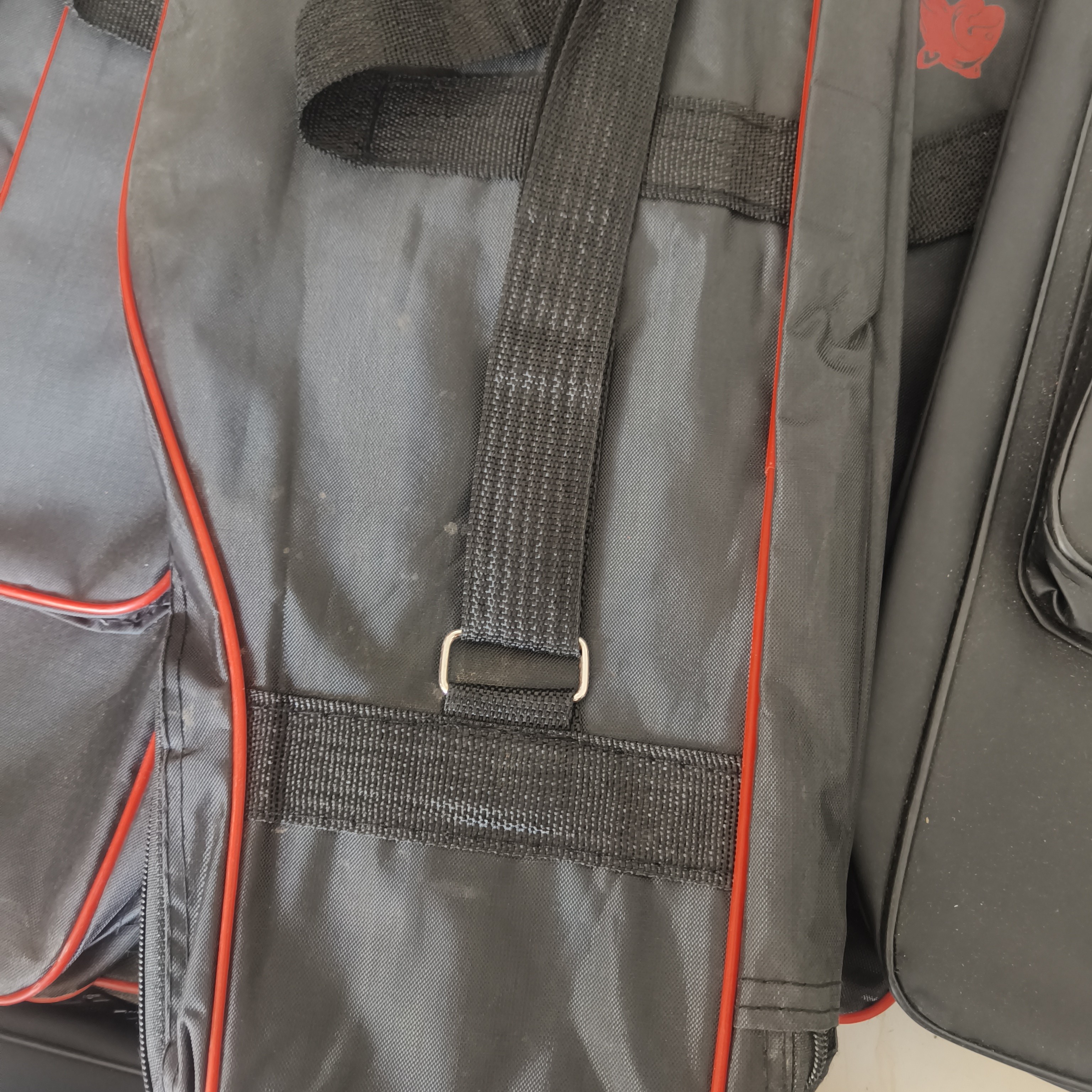 微瑕125厘米3层肚包竿包颜色随机渔具包杆包袋大号