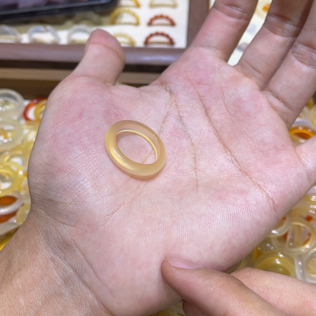 玛瑙/玉髓合金戒指527号港17