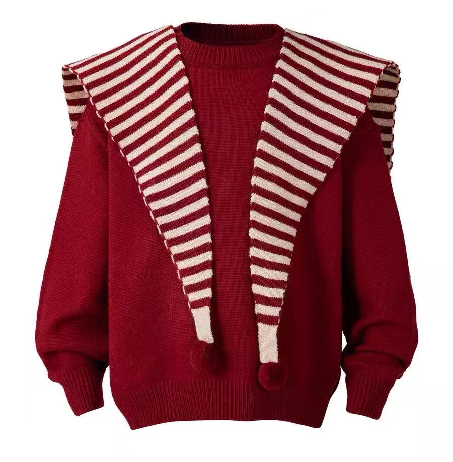 K467儿童针织两件套毛衣