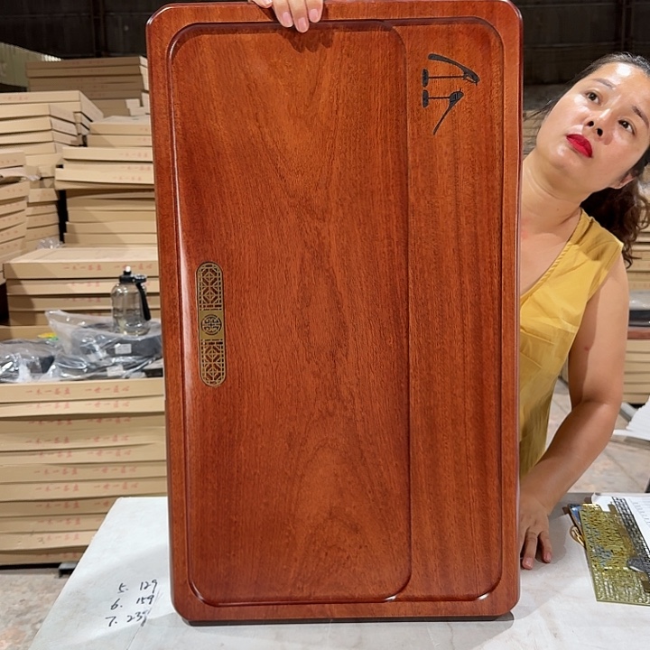 花梨木茶盘72*42尺寸