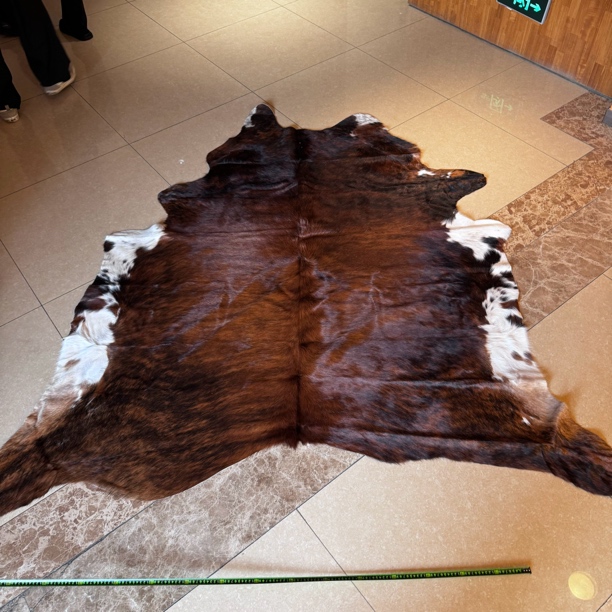 【本尼家】P51 250*230cm专拍牛皮地毯家用轻奢手工