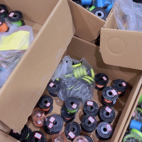 PE12编强耐磨3号300米橙色款