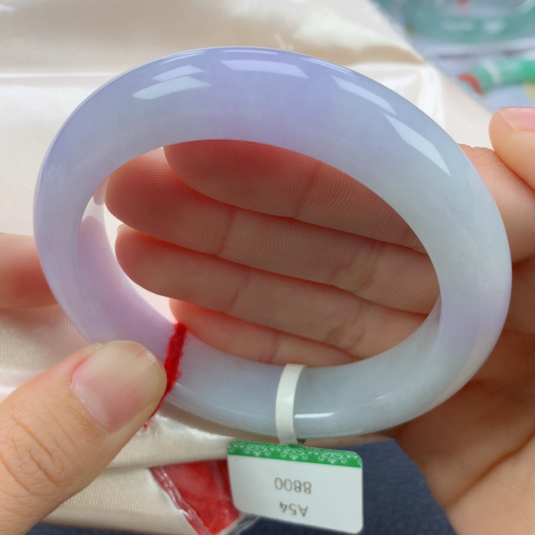 翡翠手镯未镶嵌54.8正