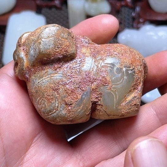 【闪购商品】和田玉未镶嵌挂件千***鹰