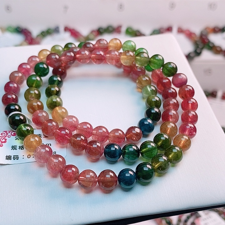 碧玺手链未镶嵌9号