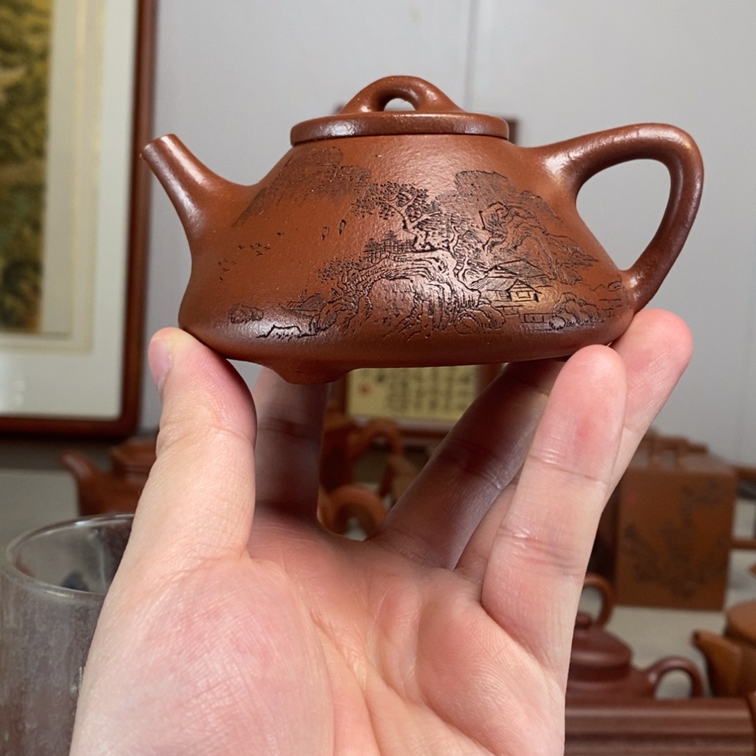 茶壶紫砂原矿泥料传统工艺制作