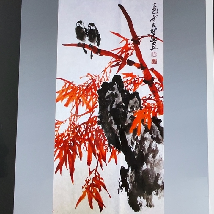 国画张圣敏先生纯手绘作品