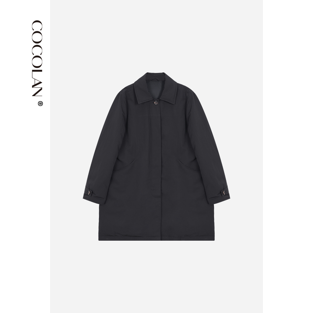 COCOLAN【探索者】90白鹅绒风衣鹅绒服Q58YR2299