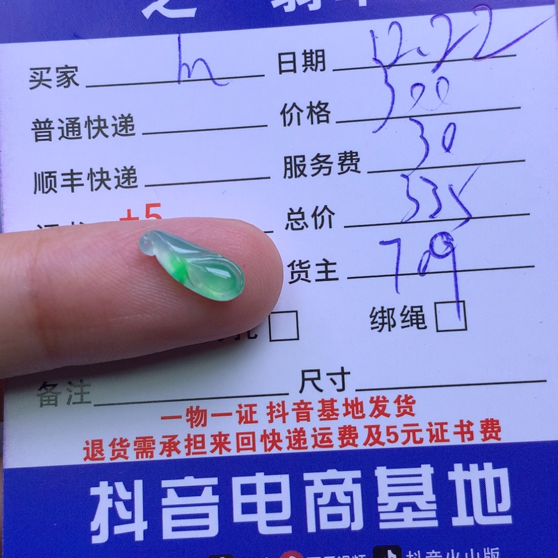 颈饰未镶嵌翡翠m**宁