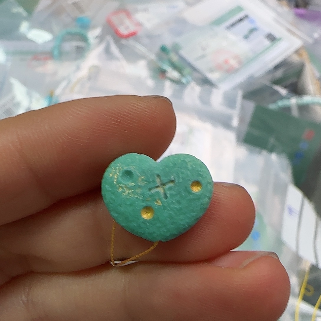 绿松石珠宝半成品未镶嵌