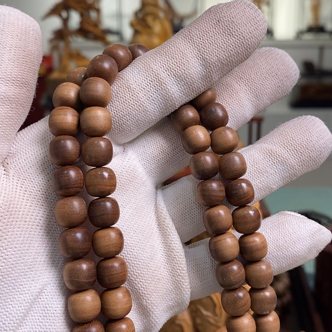 5***0木质类印度老山檀香36颗手串