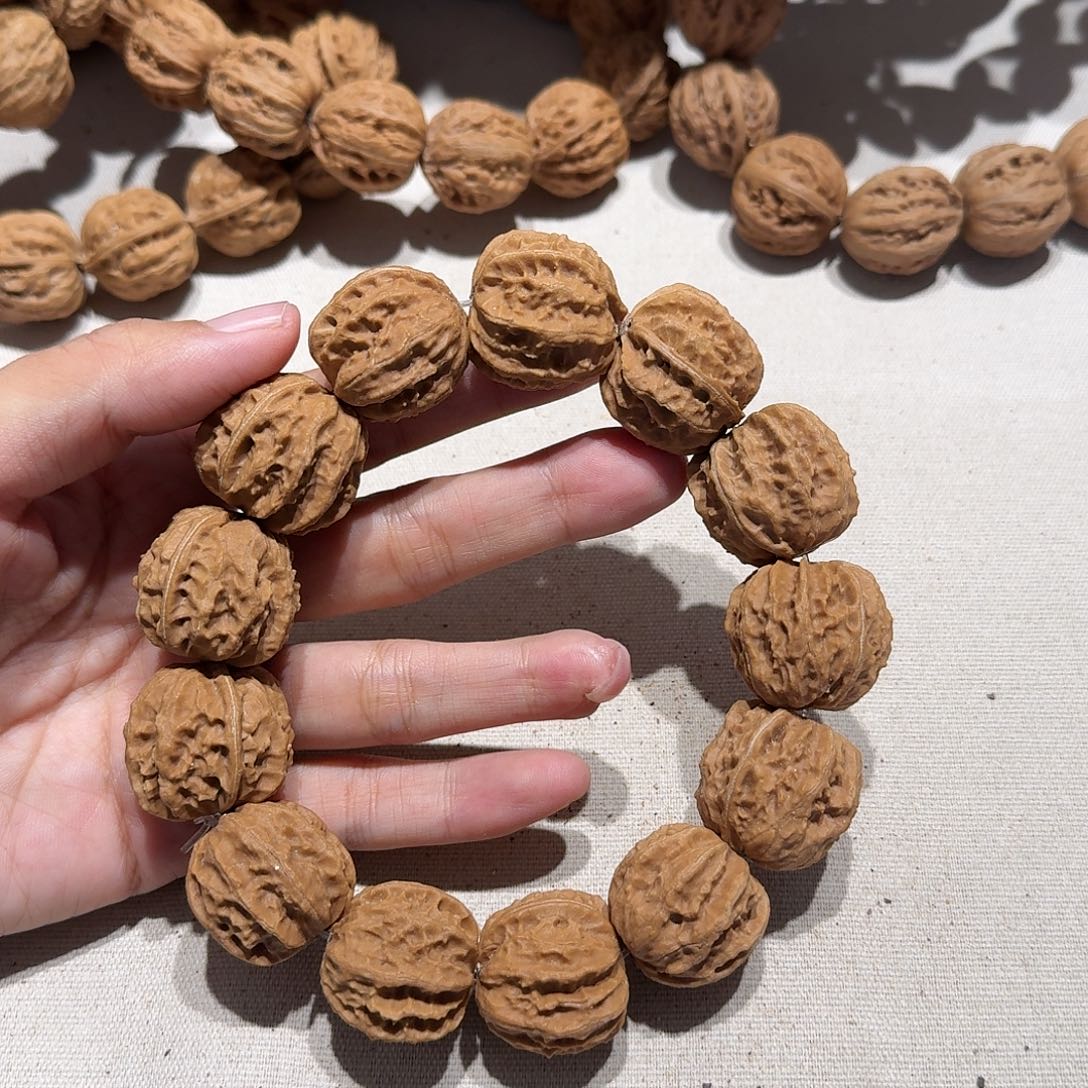 核桃手串/手链14号边24肚26高24