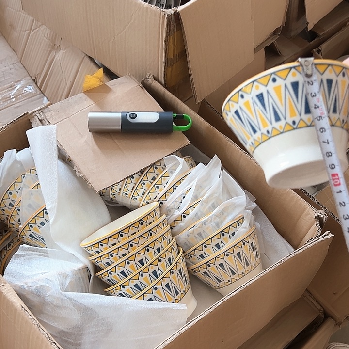 5英寸斗笠碗6只陶瓷