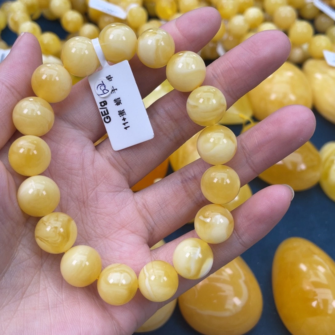 琥珀裸石未镶嵌琥珀蜜蜡w 602