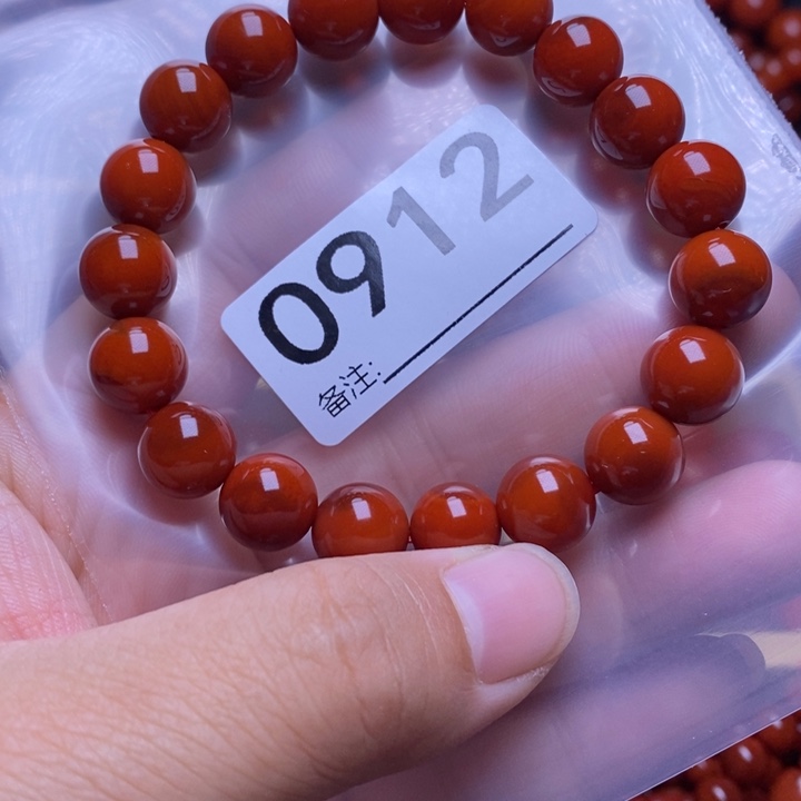 南红玛瑙手链合金时**妈