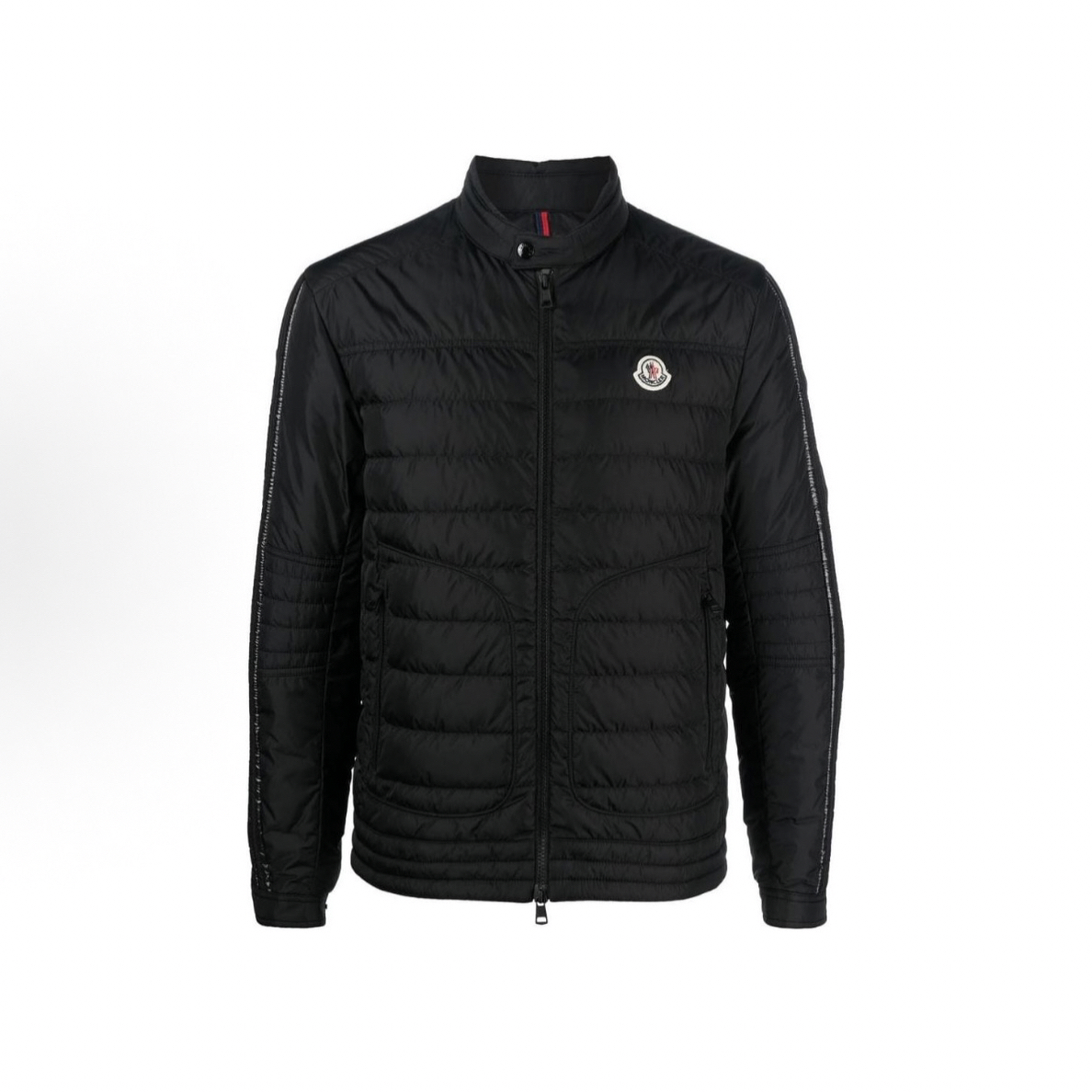 未使用 MONCLER 经典ALKAP刺绣徽标哑面立领羽绒外套