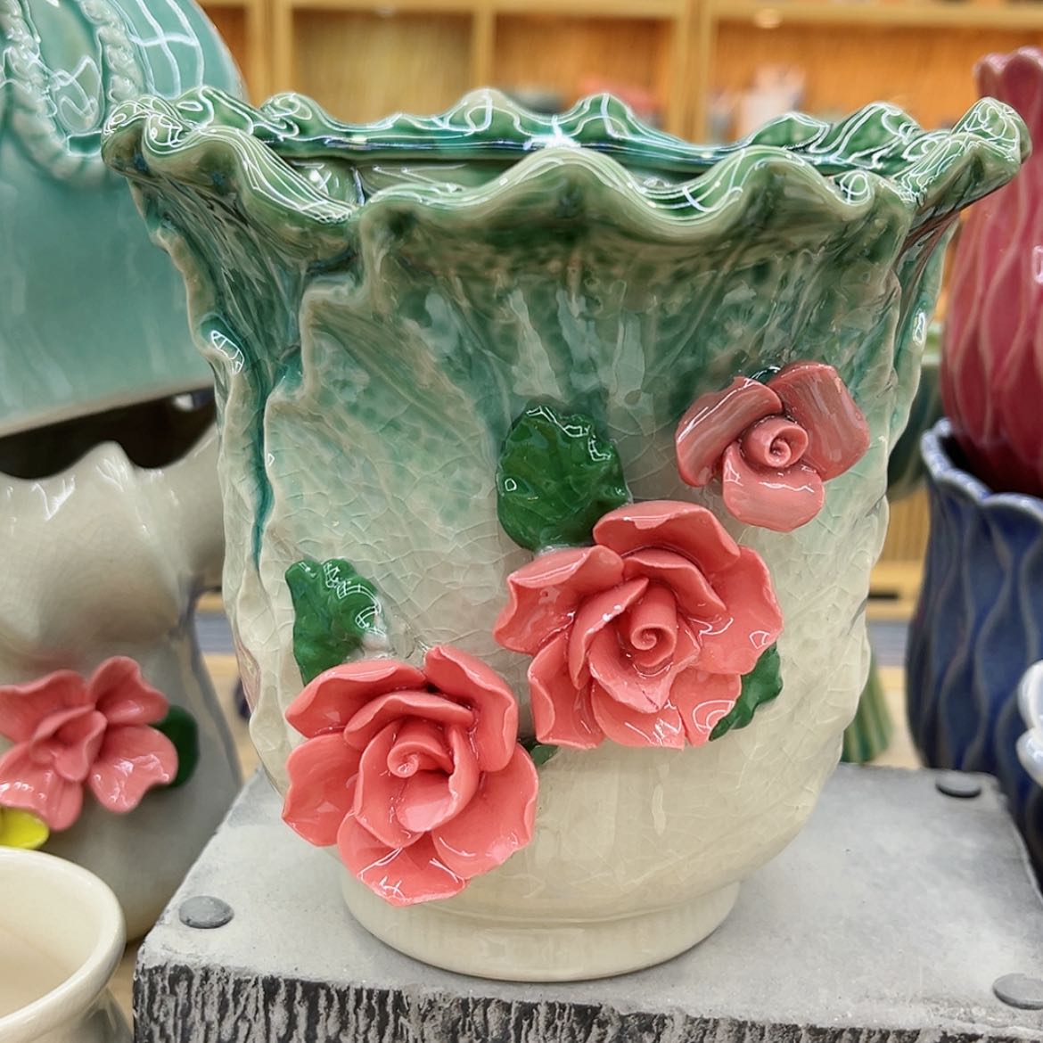 【闪购商品】陶瓷花盆