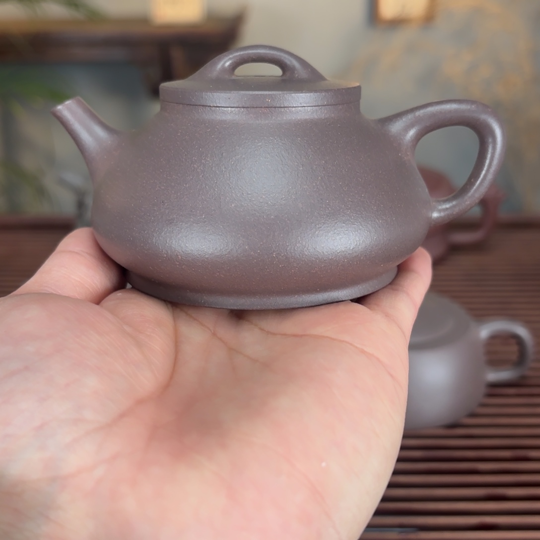 紫砂茶壶云瓢170毫升