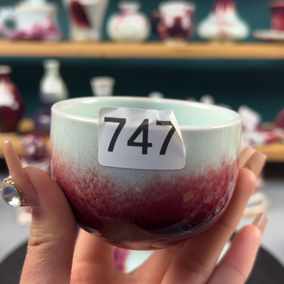 瓷片全品无暇主人杯纯手工