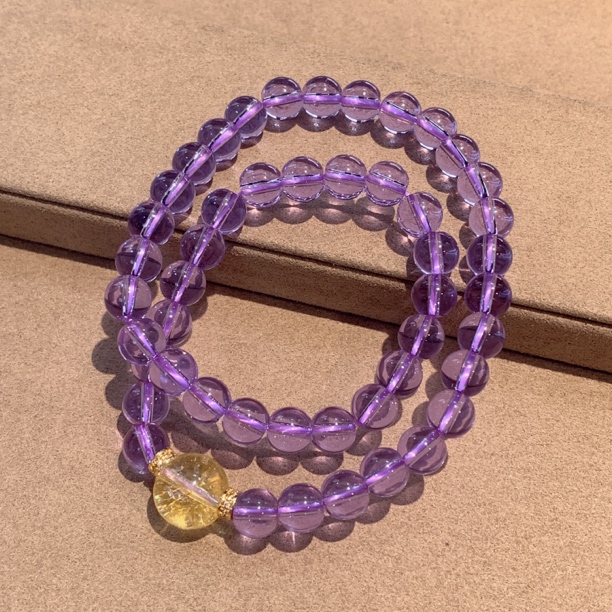 552  卡6设计款紫水手串