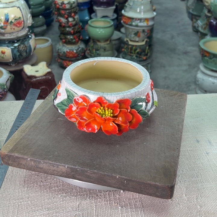 泳坤堂石湾盆陶瓷