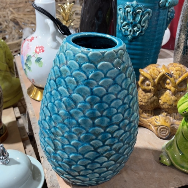 瓶高度30厘米口径7厘米微瑕捡漏针眼