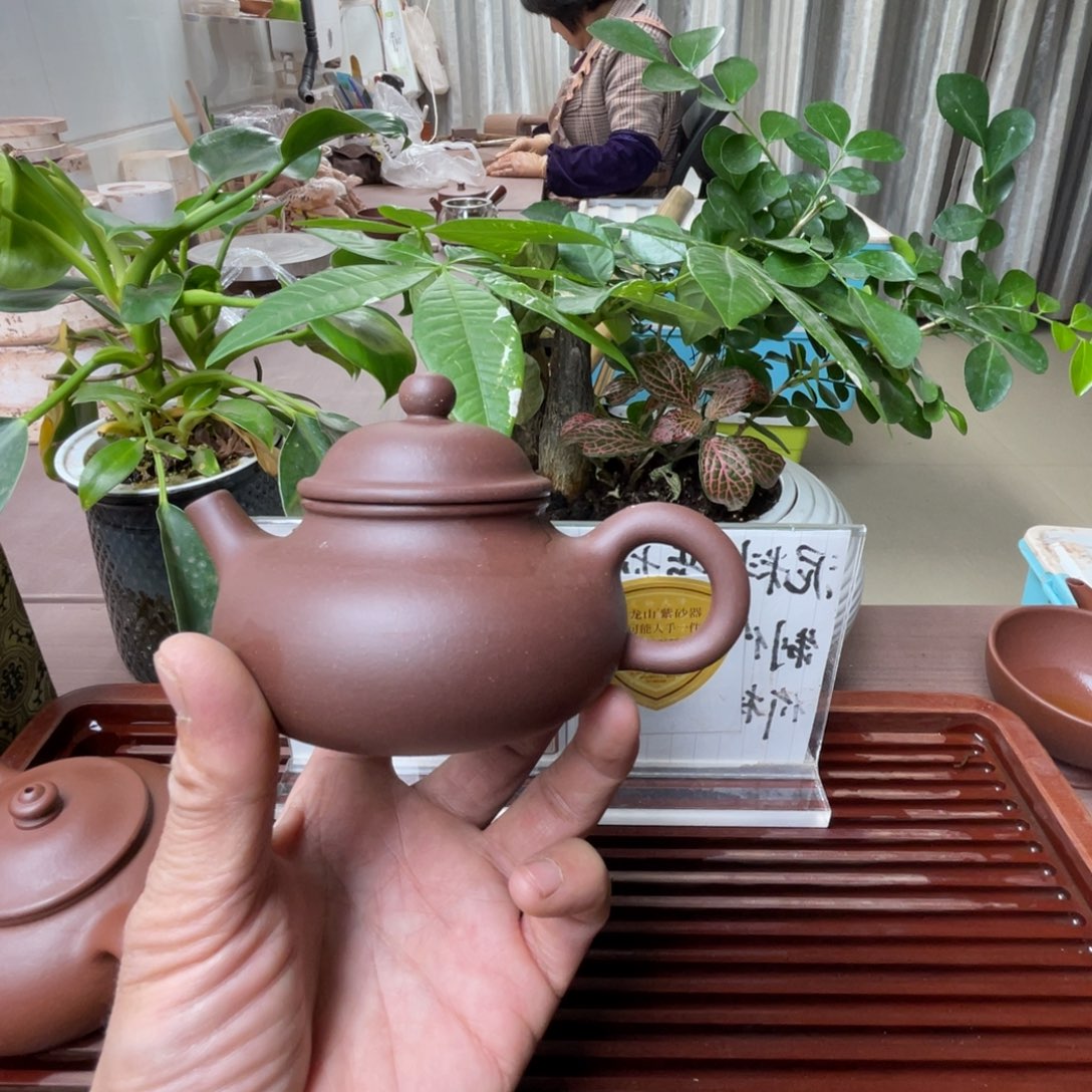 紫砂茶壶天青容天