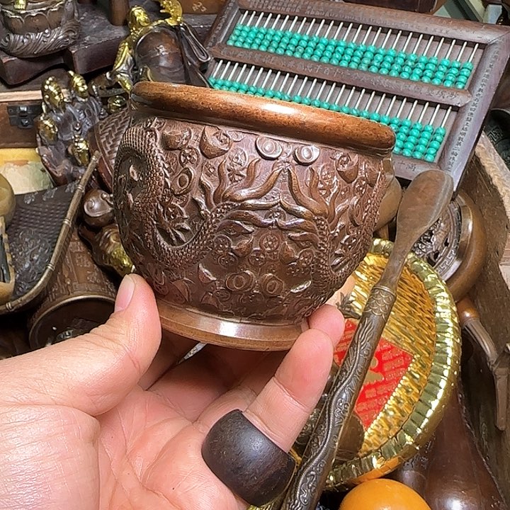 铜器办公室茶室摆件