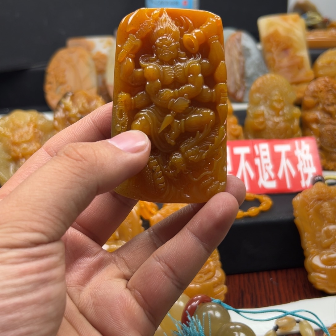 石英质玉（黄龙玉）未镶嵌多选一发货